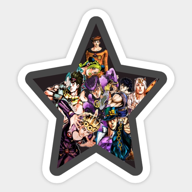 Jojo bizzare adventure hot sale sticker